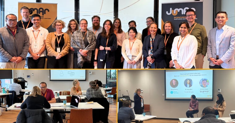 BioElevate biotech commercialisation workshop at Jumar Bioincubator in Melbourne